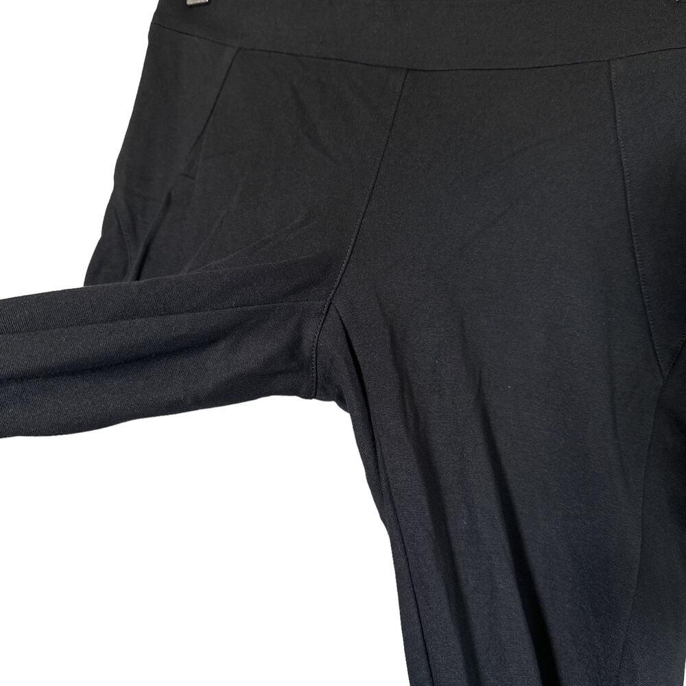Helmut Lang Pull On Skinny Stretch Jegging Legging Pant in Black 4 - Picture 6 of 11